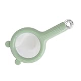 Saftsieb nach Dem Entsaften, Sieben für Küchenfeinnetz Sieb Feines Netzfuttersieb Feinem Maschenfilter Spoo für Heimküche (GREEN)