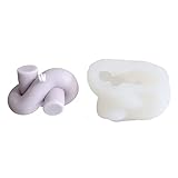 3D-Cartoon-Backform-Werkzeuge, Zuckerhandwerk, Kuchenform, geflochtenes Seil, Knotenform, lebensmittelechte Silikonform, einfach zu verwenden