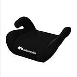 Bebeconfort Manga Safe Sitzerhöhung, Leicht Waschbar, für Kinder ab 3 Monaten bis 10/12 Jahren, 15-36 kg, Full Black