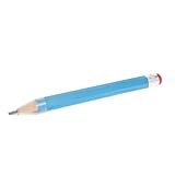 HOUDERCO Großer Holzbleistift Lustiger Jumbo Bleistift mit Kappe und Radiergummi für Schule Kindergarten Bürobedarf und Kreative Aktivitäten