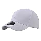 Hat Rücken für Erwachsene, Bedruckt, Verstellbarer Sonnenschutz im Freien, atmungsaktiver Hut Schirmmütze Mit Ohrenklappen Damen (White, One Size)