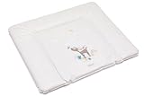 Fillikid Wickelauflage Softy 75 x 85 cm | weiche Wickelunterlage wasserdicht | Baby Wickeltischauflage Abwaschbar für Baby und Kleinkind | Wickelmulde