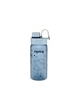 ergobag Trinkflasche BPA-frei 550 ml, auslaufsicher und Kohlensäure geeignet, spülmaschinengeeignet,