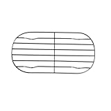 Vdaxvme Abkühlgitter aus Stahldraht, Ofenrost zum Kühlen, Backen, Kochen, Dämpfen, Kühlen und Braten, Grillplatte