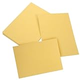 Generisch 50 Blatt A5 Kartonpapier Goldfarbenes Druckerpapier Bastelpapier Dickes Multifunktionspapier für Drucken und Scrapbooking