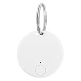 Schlüsselfinder Key Finder, Schlüsselfinder Bluetooth Tracker, Bidirektionalem Alarm Anti-Lost Key Finder, Gegenstandsfinder Bluetooth Item Finder, für Schlüssel, Brieftasche, Handy, Gepäck (Weiß)