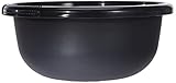 Curver 6302131 Rundschüssel 4.0L in anthrazit, Plastik, 28 x 28 x 12 cm
