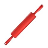 Silikon-Nudelholz für Hobbybäcker, mit 30,5 cm, 45,7 cm, 50,8 cm Größen für müheloses Teigrollen und andere Anwendungen (45,7 cm)