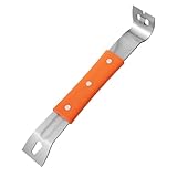 Brechstange – Schwerlast-Nagelabzieher, Brecheisen für Holzbearbeitung, ergonomisch, rutschfest, Nagelzieher, Hebelwerkzeug für Heimwerker, Dachdeckung, Holzbearbeitung, Abbruch, Aufhebeln mit