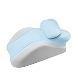 LAIOUSN Weiches Eisseidenkissen für Bauchschläfer, Filme schauen, Rückenschläferkissen mit abnehmbarem Bezug