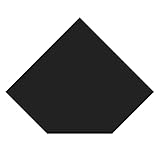 raik PU055-1B5-sw Raik Bodenplatte B5 Diamant schwarz pulverbeschichtet 1000 x 1000 mm