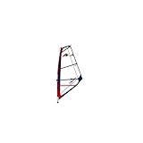 F2 Checker Segel 3,5m² inkl. Mast und Gabel Windsurf Sport Surfen Wassersport Sport