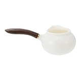 Mikinona 1Stück Keramische mit Seitengriff Eleganter Teebereiter für Zuhause Perfektes für Teeliebhaber Hochwertige Verarbeitung und Einzigartiges Design