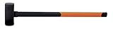 Fiskars Vorschlaghammer, Gewicht: 3,9 kg, Karbonstahl (geschmiedet), Schwarz/Orange, L, 1001619