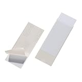 Durable Selbstklebetasche Pocketfix, 150 x 58 mm (Innenmaß), 10 Stück, transparent, 807519