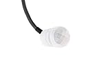 HUBER Motion 19 Mini PIR Bewegungsmelder 120° / 360° für Innen/Außenmontage I  Sensor IP65 I 230V Einbau Bewegungsmelder klein, inkl. Potentiometer, 3-Draht-Technik