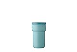 Mepal - Reisebecher Ellipse - Kaffeebecher & Teetasse für unterwegs - Luftdichter & auslaufsicherer Thermobecher To Go - Hält Ihr Getränk bis zu 30 Minuten heiß - 275 ml - Nordic Green