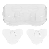 VICASKY Transparentes Dreieckiges Silikon brustschutz Stillende Bpa frei mit Aufbewahrungsbox Weiche Hautfreundliche Brusthütchen für Neugeborene und Mutterkomfort bei Täglichem Gebrauch