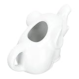 Gadpiparty Keramik Milchkanne mit Tiermotiv Griff Weißes Elefanten design Praktisches Sahnekännchen für Küche Kaffee Tee Vielseitig Einsetzbar als Milch Soßenbehälter Leicht und Tragbar