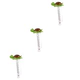 MILISTEN 3 Stück Schwimmendes Wasser thermometer wasserthermometer water thermometer Poolthermometer digital Werkzeug zur Messung der Wassertemperatur Fischteich-Thermometer Plastik