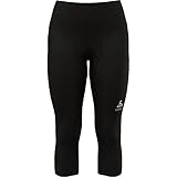 Odlo Fahrradhose Damen 3/4 Essential I Gepolsterte Radhose 3/4 Radhose I Damen