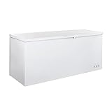 GastroHero Gefriertruhe ECO 650 I Gefrierschrank groß 550L I Tiefkühltruhe abschließbar I Kühltruhe mit Klappdeckel I Gefriergerät -18°C bis -22°C