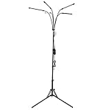 Pflanzenlampe, LED 5 Köpfe Pflanzenlicht Vollspektrum mit Stand 360° einstellbare Wachstumslampe Full Spectrum Pflanze Anbaulampe mit Fernbedienung, für Gewächshäusern, Gewächshauskulturen, Blumenkul