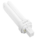 SEWOART 4 Stück Energiesparlampe klein Schwarz LED fluoreszierend 13 Glühbirne white light bulb sparlampen Doppelröhren-Leuchtstofflampe 2-polige Glühbirnen Elektronisches Bauteil