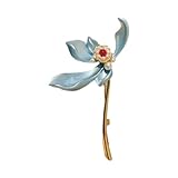 Qianly Blumenbrosche, Anstecknadel, für Partytüten, Bankette, Abschlussball, Weihnachten