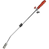 ROTHENBERGER Industrial Unkrautbrenner Unkrautvernichter, Gasbrenner mit Piezozündung, Abflammgerät Brenner Flamme regulierbar, Grillanzünder (ohne Gas zur Verwendung mit Gas Bajonett) 1500003637