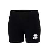 Errea Damen Volleyball Sport Shorts Schwarz S