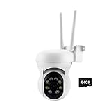 Suoumwa PTZ-Kamera 8MP WiFi Outdoor Outdoor-Sicherheitsüberwachung 4X Digital Zoom Human Tracking -Wege-ACCTV