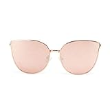 OPTIMUM OPTICAL Klassische UV-Schutz-Sonnenbrille – zeitloser Stil und unübertroffene UV-Schutzbrille für Damen und Herren, Palisander, L