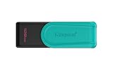 Kingston DataTraveler Exodia S USB-Stick - 128GB - USB 3.2 Gen 1 - USB Type A - Schwarz/Türkis - DTXS/128GB