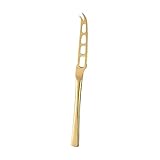 OFFSCH Buttermesser aus Edelstahl Käsespatel Butterspatel Käse Butterschneider Käsebeil Käsestreuer gesc cuttermesser bissa Käse Werkzeug manueller butterschneider Rostfreier Stahl Golden
