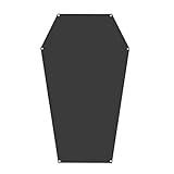 Moliuoly Tarp Zeltunterlage 210D Oxford Wasserdicht PU4000 Leicht Faltbar für Camping Wandern Strand Schwarz 200x90cm