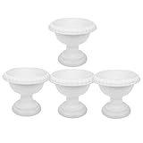 BESPORTBLE 12 Stck. Mini Römische Blumentöpfe aus Kunststoff Leichte Europäische Vintage Blumentöpfe für Hochzeit Balkon Garten Dekorative Pflanzenhalter Platzsparend und Robust