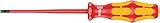 Wera 160 iS VDE-isolierter Schlitz-Schraubendreher mit reduziertem Klingendurchmesser, 0.6 x 3.5 x 100 mm, 05006440001