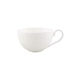 Villeroy und Boch Royal Café au Lait-Tasse XL, 500 ml, Premium Bone Porzellan, Weiß
