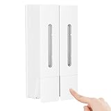 Seifenspender Wandmontage | Badezimmer Seifenspender | Haarspülung Spender | Haushaltsseifenspender | Ohne Bohren Seifenspender Platzsparendes Design PVC für Handseife