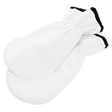 DONFAMDS 1 Paar Handwachs-Thermohandschuhe Handbadhandschuhe Paraffin füllt Liner nach Zubehör für die Hautpflege der Hände Wachs-Spa-Einlagen Paraffinhandschuhe für Hand-Spa Polyester Weiß
