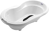 Rotho Babydesign TOP Badewanne - recycelt - Badewanne - Babybadewanne - Kinderbadewanne - Duschbadewanne - weiss