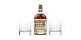 Don Papa Baroko | 40% Vol | 700ml | Premium-Rum inkl. 2 hochwertigen Bargläsern