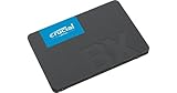 Crucial BX500 3D NAND SATA 2.5 Zoll SSD Drive, 500 GB, CT500BX500SSD1, schwarz