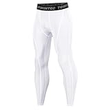 Towintec Herren Kompressionshose Lang Atmungsaktiv Laufhosen Funktionsunterhose Fitness Athletisches Radfahren Strumpfhose Trainingshose Baselayer Sporthose Grundschicht für Männer Gym Joggen