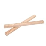 Kisangel 2 Stück Ersatz Axtgriffe aus Robustem Holz Langlebige Holzstiele für Spaltäxte und Gartengeräte Glatte Oberfläche als Ersatzgriff für Handgeschmiedete Holzbeile