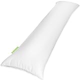 Hochwertiges Seitenschläferkissen - Langes Kissen für Seitenschläfer - Body Pillow - Körperkissen für Erwachsene mit Mikrofaser-Füllung (40 x 145 cm lang) - Ökotex - Schlafkissen Waschbar