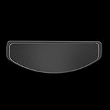 Tongdejing Motorrad Helm Antibeschlag Folie, Universal Schutzfolie Transparent Vsor Scheibe Aufkleber, Motorradhelm Visier Aufkleber