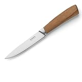 Kuppels Allzweckmesser WOOD | Klingenlänge 12 cm | scharfes Küchenmesser mit Akazienholzgriff | Klinge aus gehärtetem Edelstahl | Küchenmesser für präzises Schneiden | scharfes Gemüsemesser