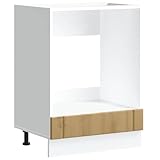 HETFTJN Sideboard Wohnzimmer Apothekerschrank Küche Vorratsschrank Barschrank - Herdumbauschrank Lucca Artisan-Eiche Holzwerkstoff für Esszimmer Küche Badezimmer Wohnzimmer